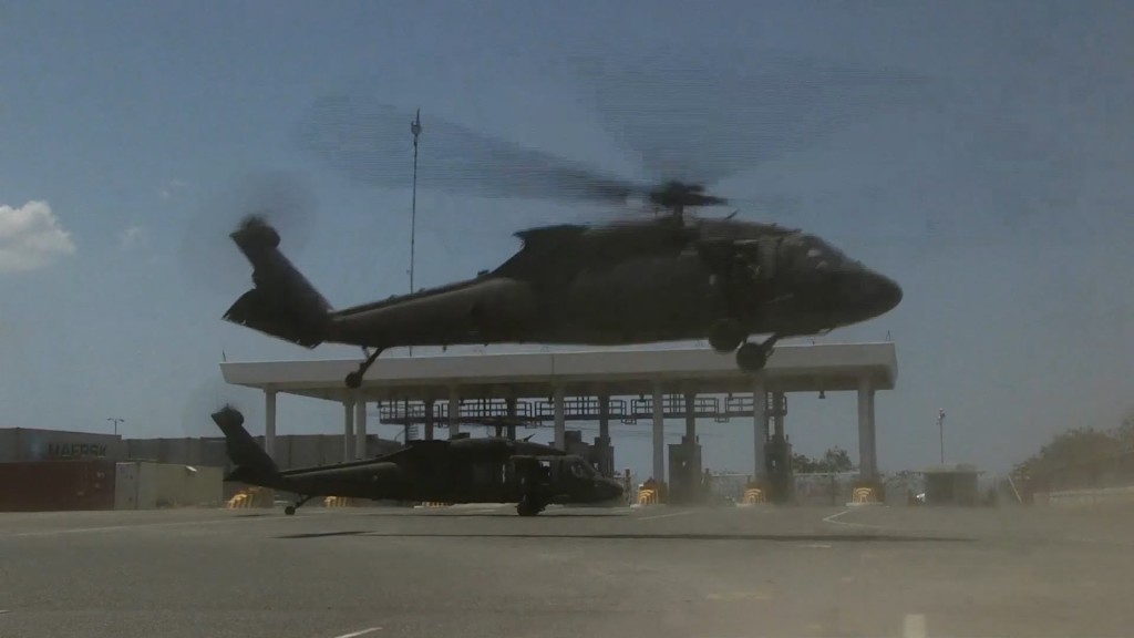UH60M Blackhawk and CH47A Chinook Taking off at tollgate? THEPHDEFENSE